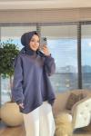 2830 Basic Oversize Sweatshirt Antrasit